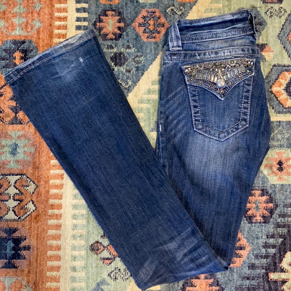 Miss Me Boot Cut Jeans